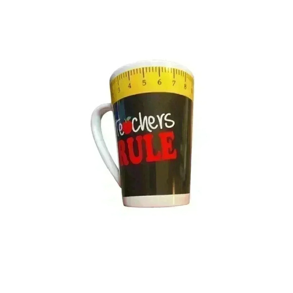 Mug-teachers Rule Nice Gift for teacher 8 inches high-Ceramic - Picture 3 of 3